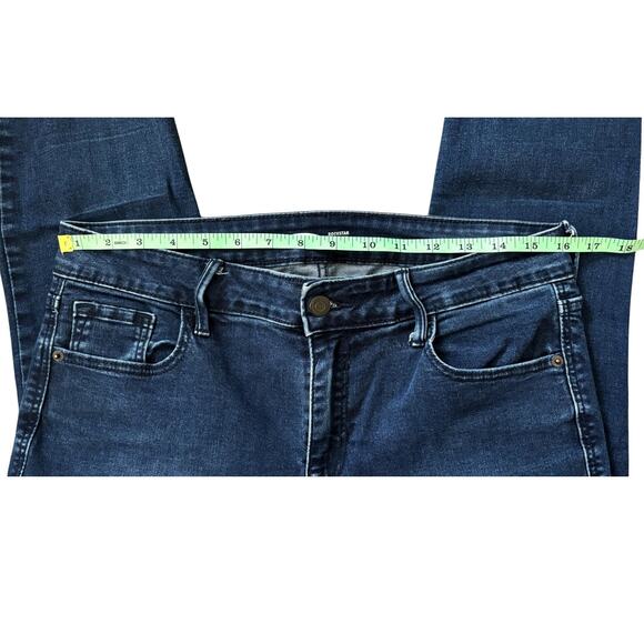 Old Navy Dark Wash Skinny Ankle Jeans Womens Size 10 - Picture 6 of 8